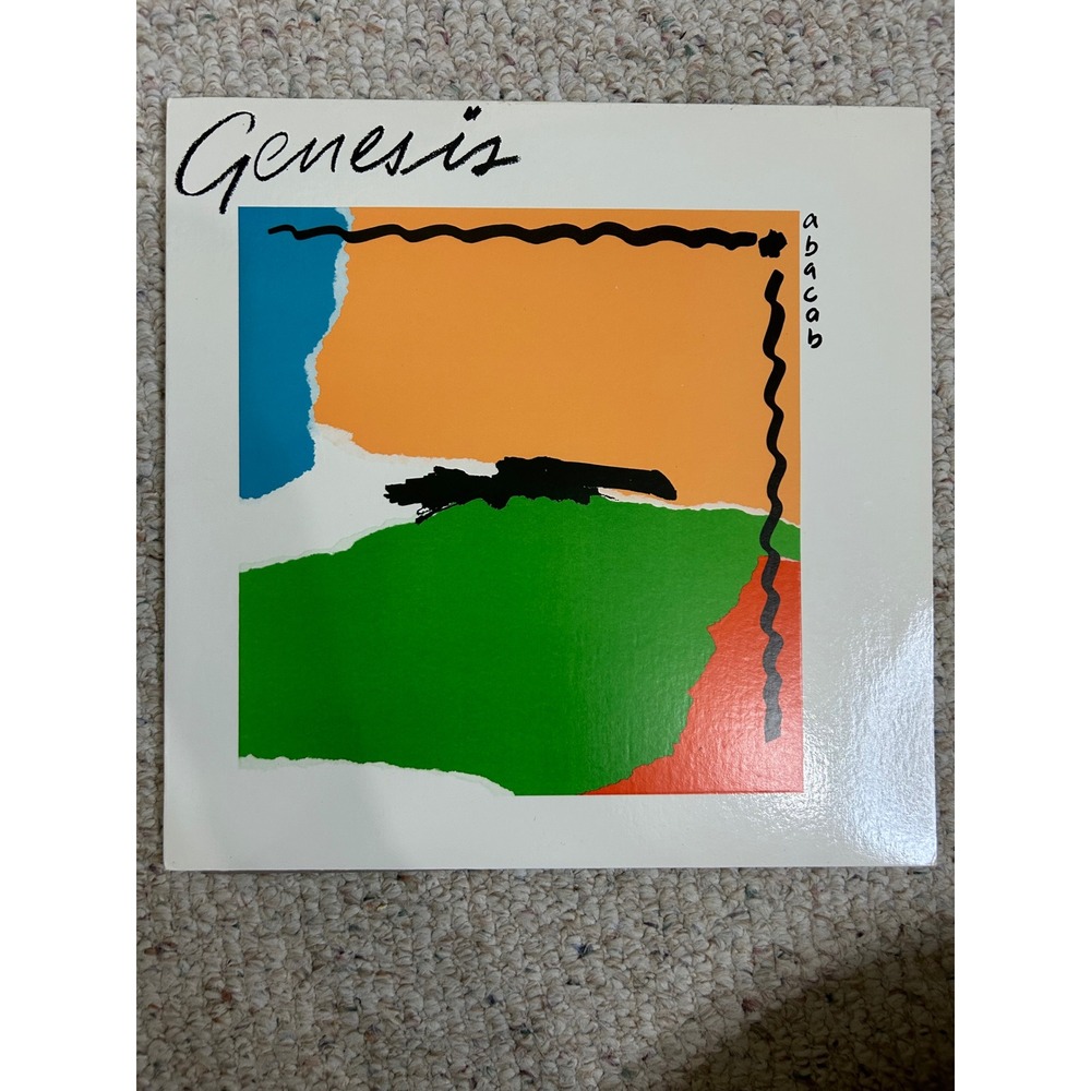 Genesis Abacab Vinyl LP Record 1981 Atlantic SD 19313 Phil Collins Rock
